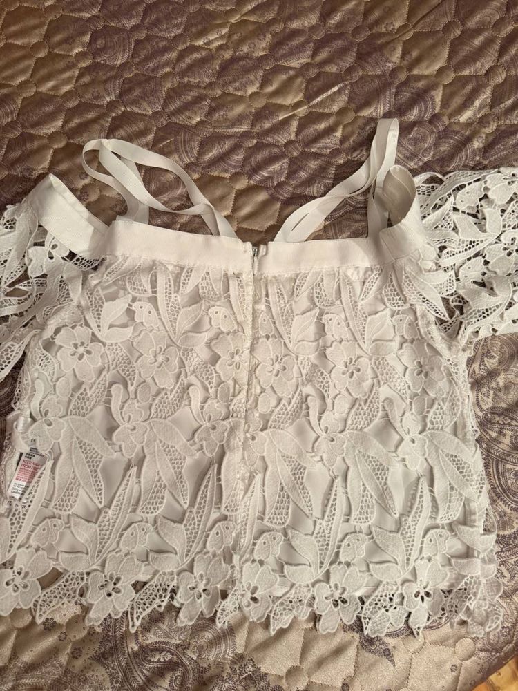 Кружевной топ Topshop