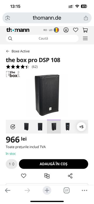 Boxe active tbox pro