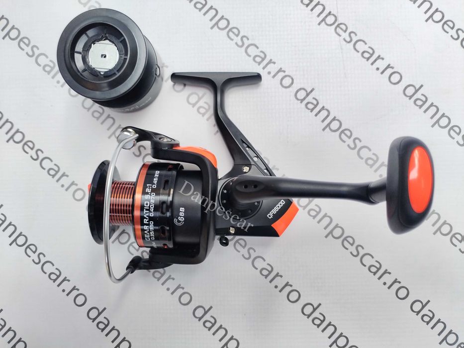 SET 4 Mulinete FL QFB6000 6 rulmenti pentru crap si DIVERSE CULORI