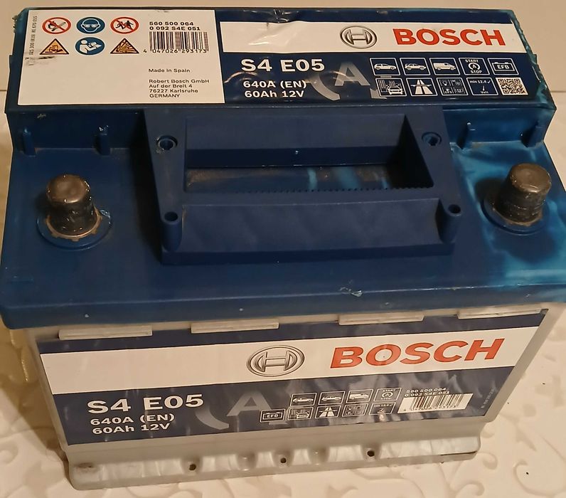 BOSCH Start/Stop 60aH 640A акумулатор
