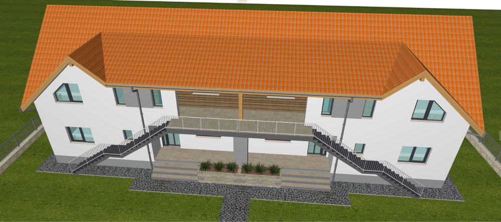 Casă de vâzare - ideală pentru investiție |4 apartamente|teren 820mp|