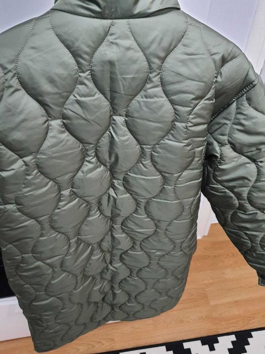 Geaca lunga de dama toamna/iarna - NOUA - Made in Ucraina - OCAZIE