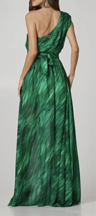 Rochie verde de seara Lynne