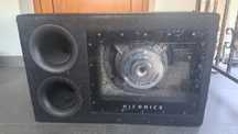 Subwoofer hifonics + amplificator auto crunch