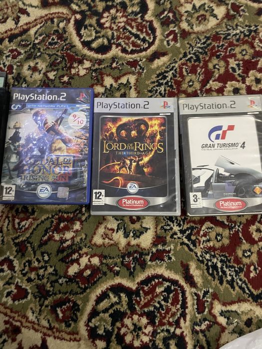 Playstation 2 zor +3 ta oyin diski