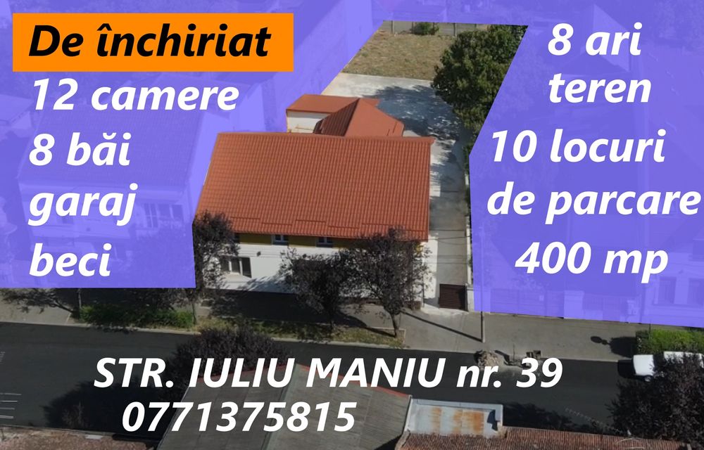 Inchiriez centru comercial in centrul orasului Satu Mare, pe strada Iu