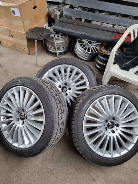 Vand Jante Mercedes S class r19 în 2 mărimi cu cauciucuri de iarna