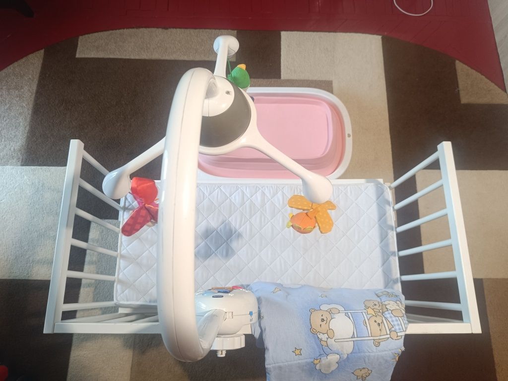 Ofertă!Pătuț, cădiță, jucărie Chicco