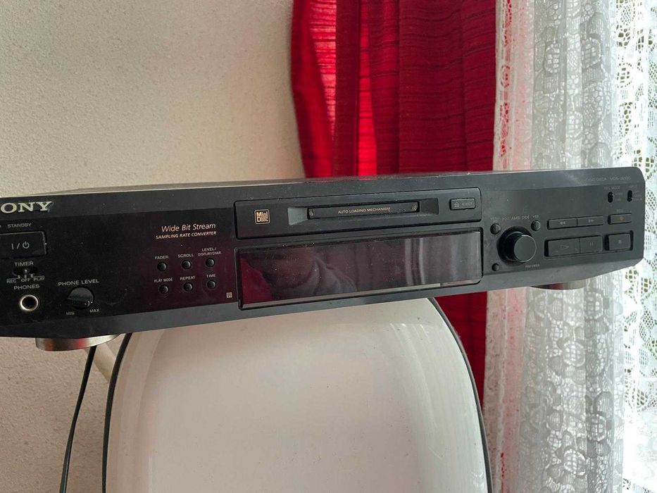 Sony MiniDisc Deck MDS‑JE520