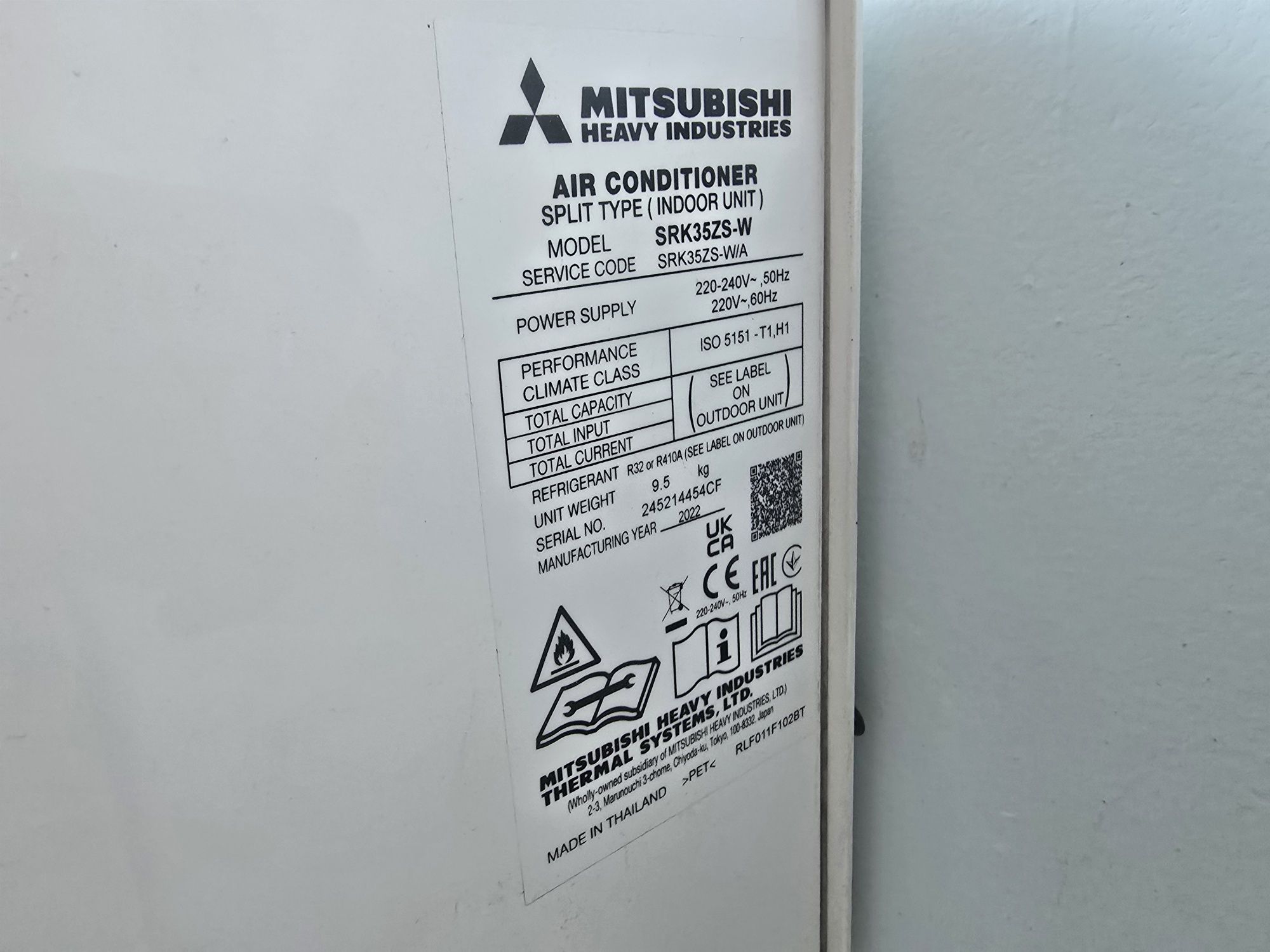 Mitsubishi srk35zs-w