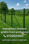 ***împrejmuiri terenuri grădini livezi profesional