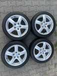 Jante 5x120mm, anvelope 225/45 R17, BMW E46, E90, E91, E81, E87