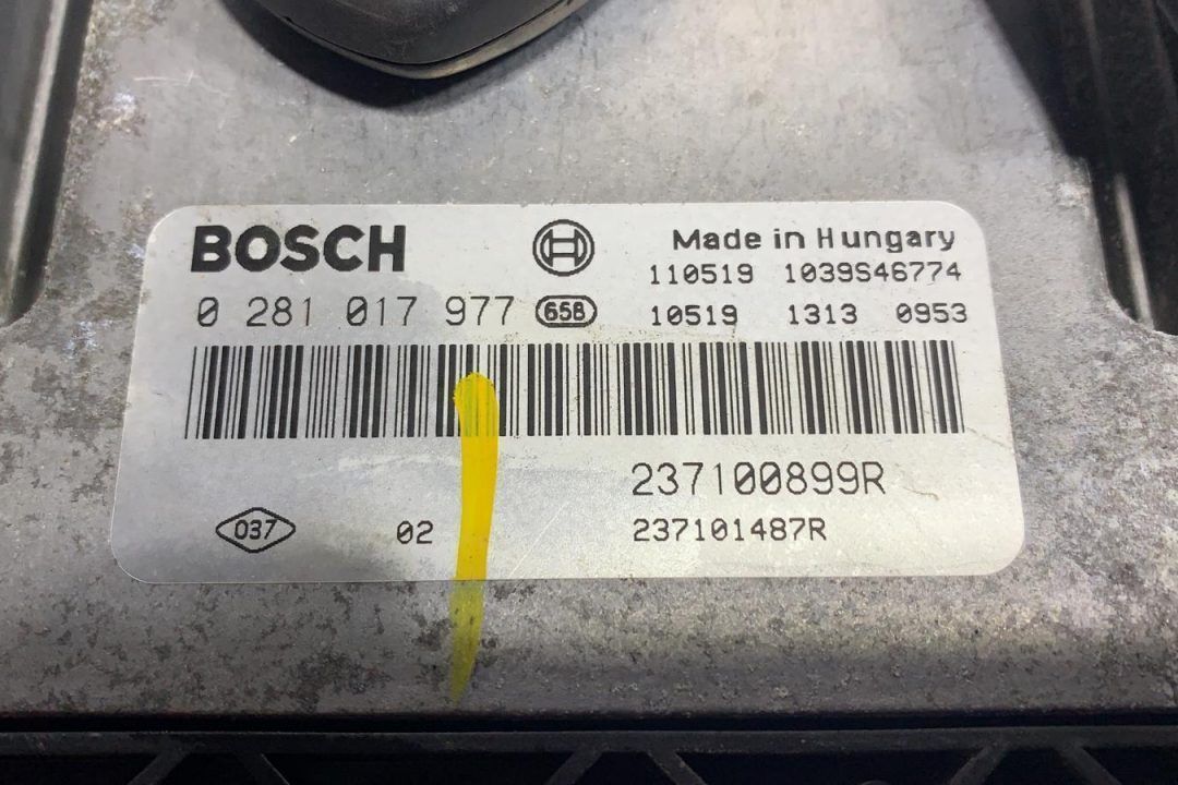 Calculator Kit pornire Renault Master 2.3 CDTI 2010 - 2016 Euro 5 Cod 0281017977 237101487R