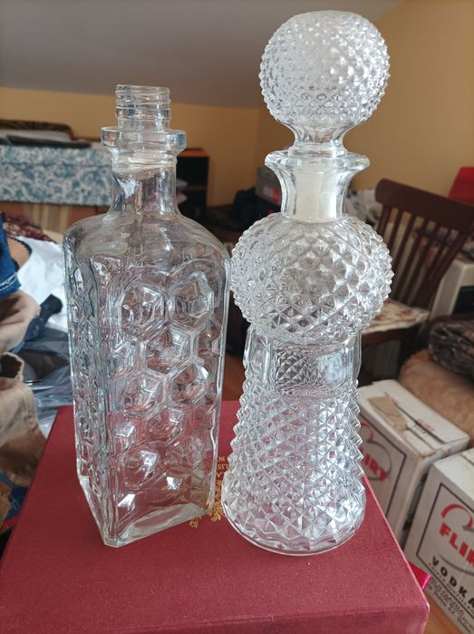 Ретро стъклени шишета