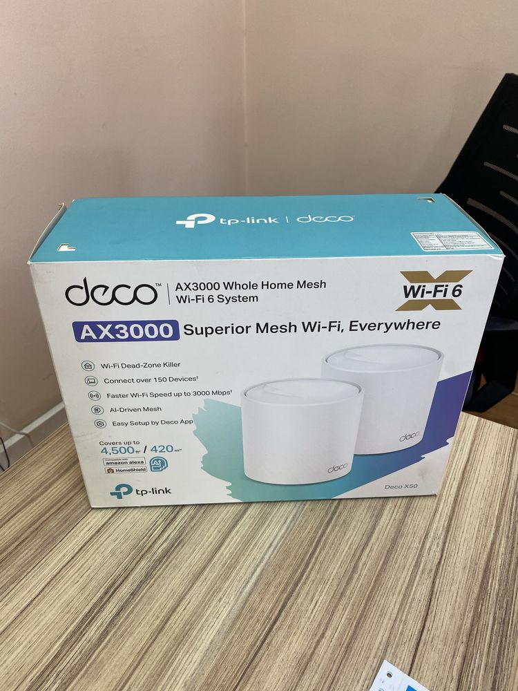 Беспроводная MESH-система TP-Link DECO X50 2-pack)