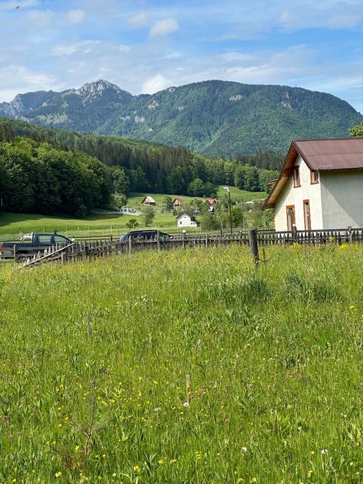 Teren de vanzare cu bazin pastravarie Valea Stanii Cheia langa rau