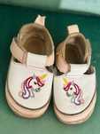Pantofi piele primii pași barefoot macoo
