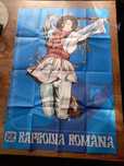 Schimb afis folcloric 95/65 cm Calusar Rapsodia Romana