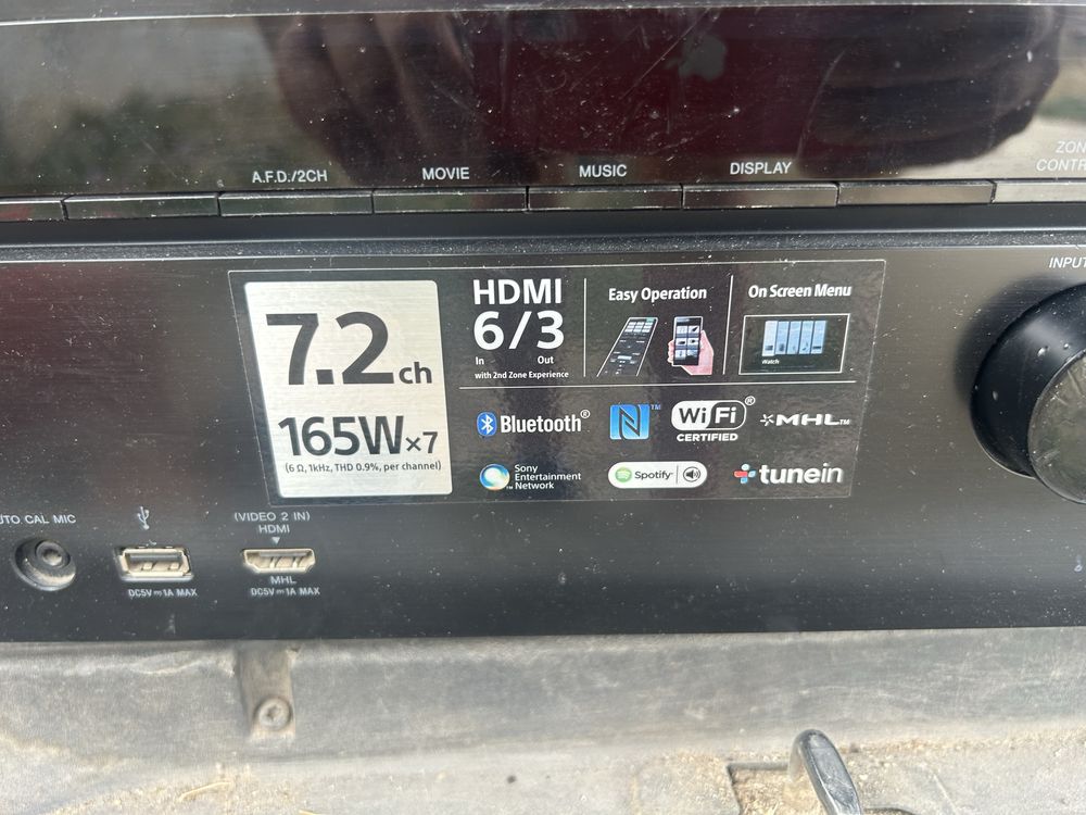 Ресийвър 7.2 Sony STR-DN1050