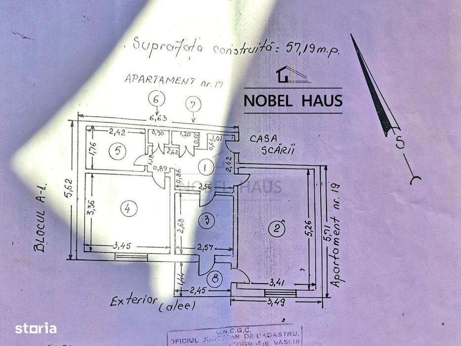 Oportunitate de Investitie, apartament 2 camere, decomandat, etajul 4,