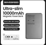 Movespeed S10 slim power bank 10000mAh PD20W wireless iPhone Samsung