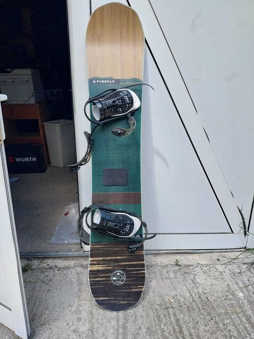 Placa Snowboard Furious II 161cm +Legaturi