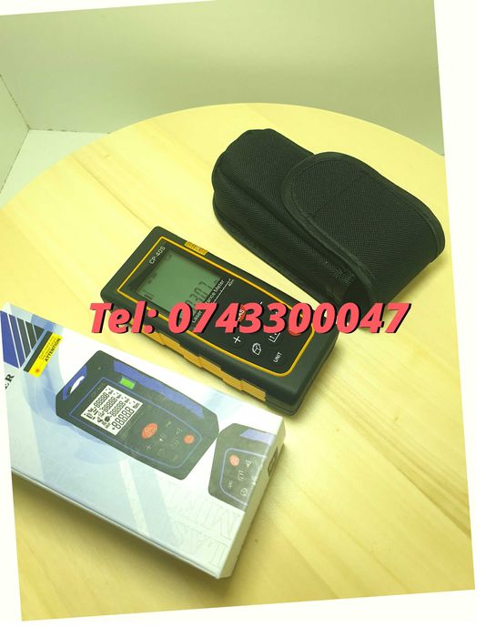 Ruleta  Telemetru Laser Verde 40m