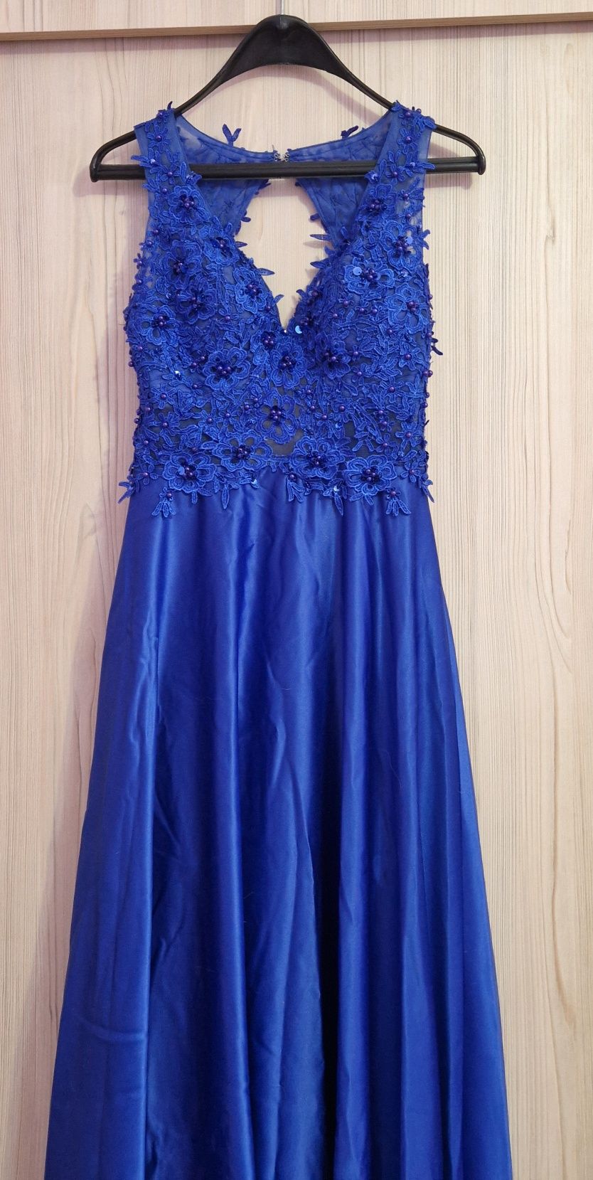 Официална рокля-кралско синьо