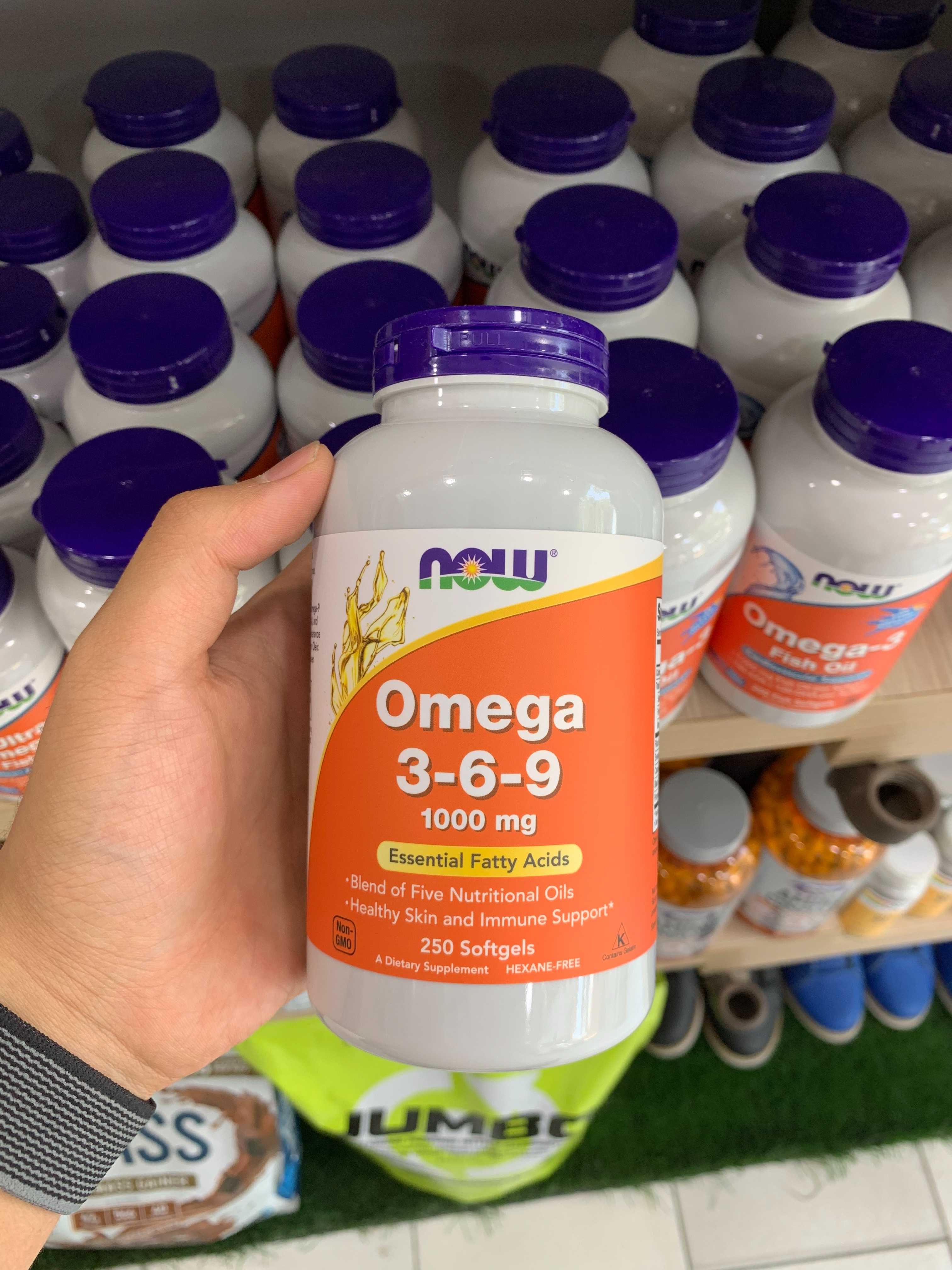 Now Omega 3-6-9 250 капсул
