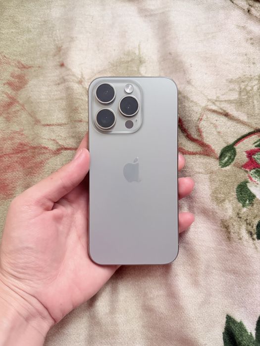 iPhone 15 Pro • 256 GB • Сұр түс