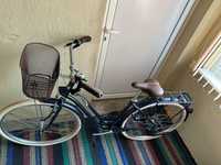 Градски велосипед elops 520 с ниска рамка, син