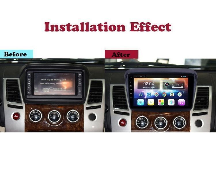 MITSUBISHI PAJERO SPORT 2 L200,Triton 2005/2016 Андроид Навигация,9151