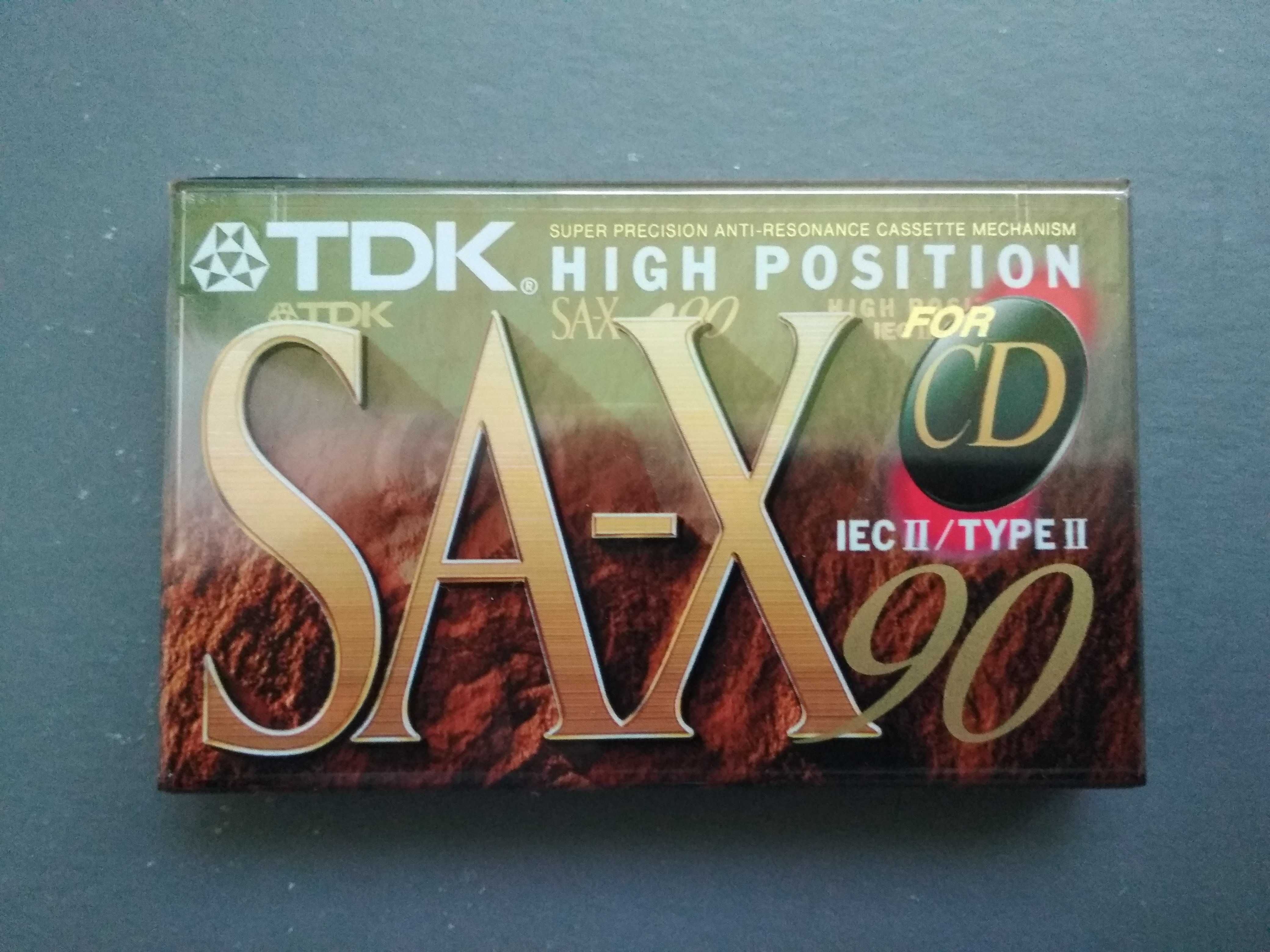 Vand casete sigilate TDK SA X 90