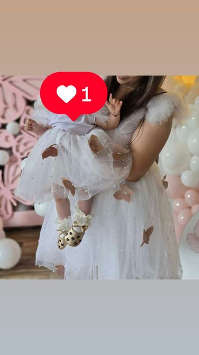 Рокля за мама и бебе