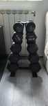 Set gantere + suport