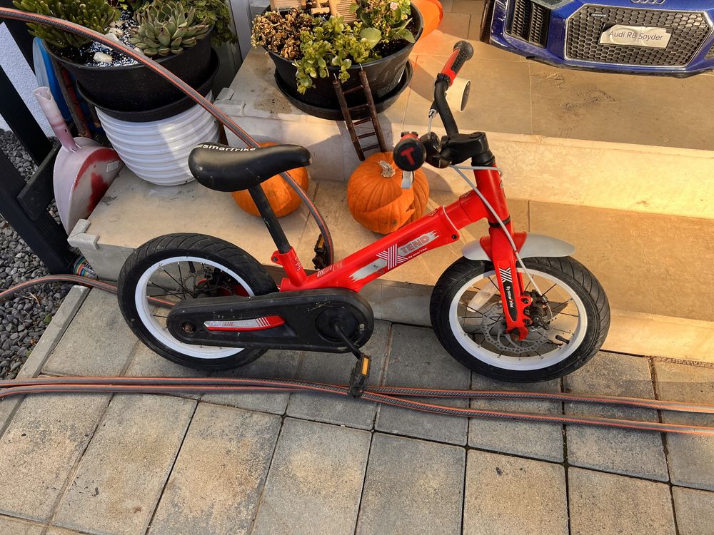 Bicicleta 3 in 1 Smart Trike Xtend Cadru Magneziu Red