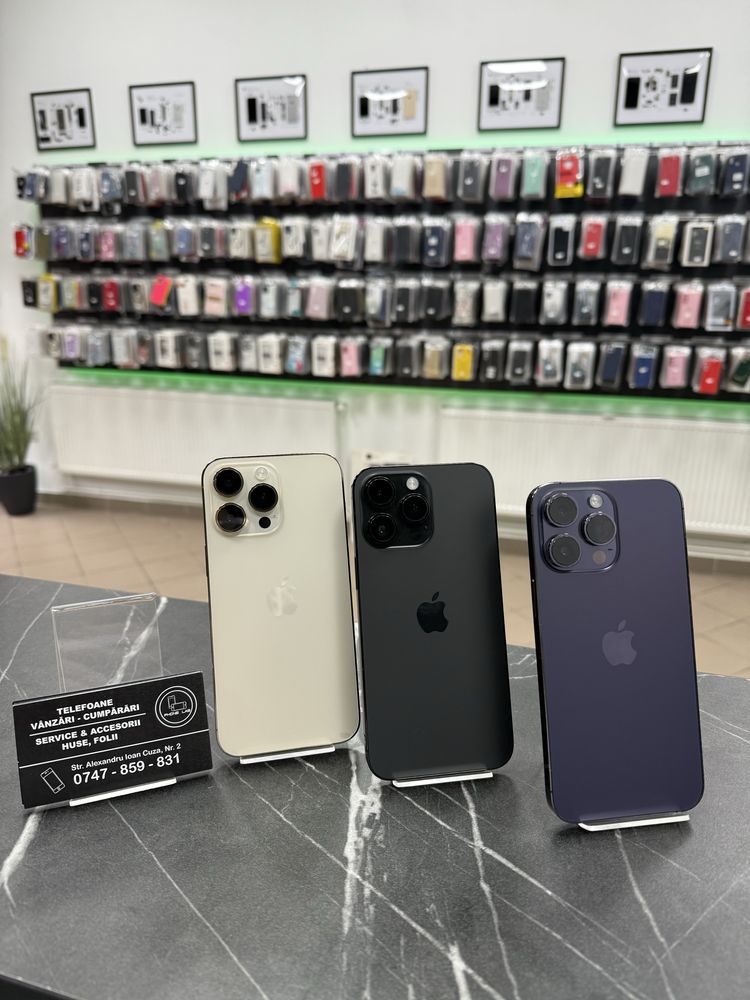 iPhone 14 Pro Max - 128 Gb si 256 Gb  - Garantie 6 Luni!
