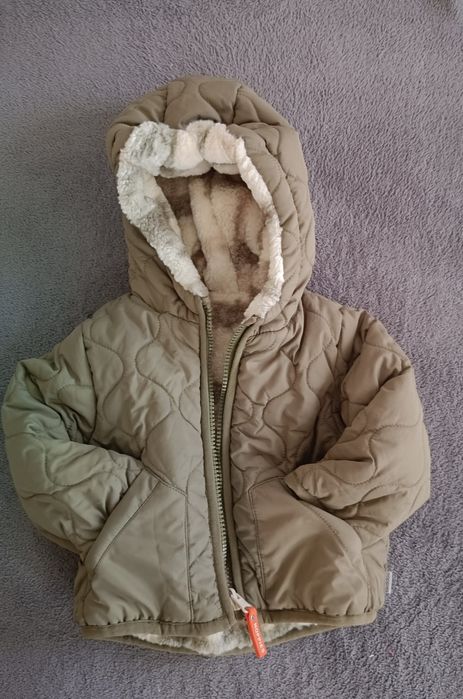 Ново зимно яке Noppies 68 размер с две лица