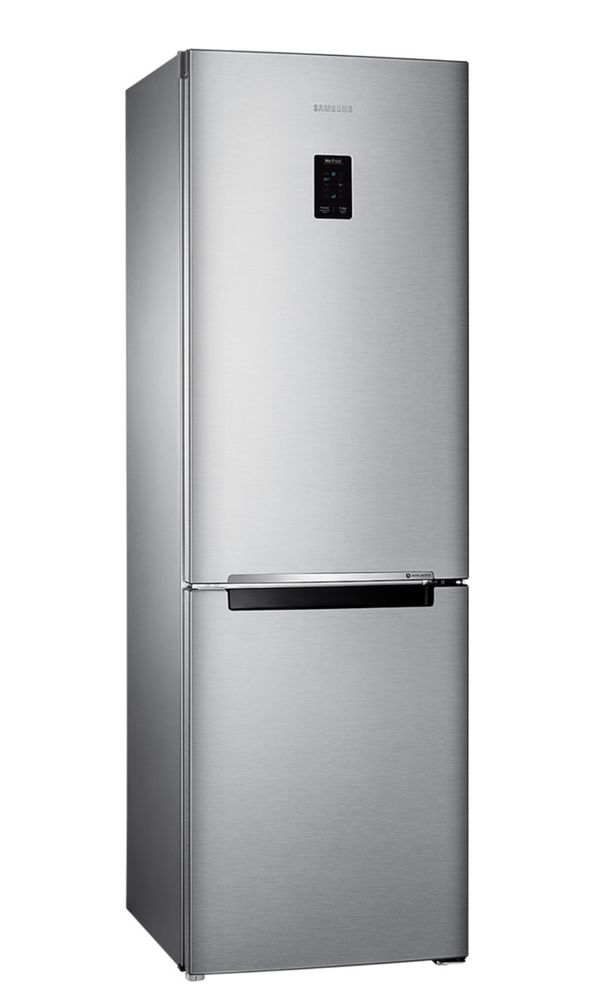 Холодильник Samsung серебристый новый