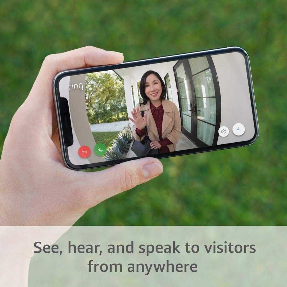 Ring Video Doorbell – 1080p HD, motion detection, easy installation