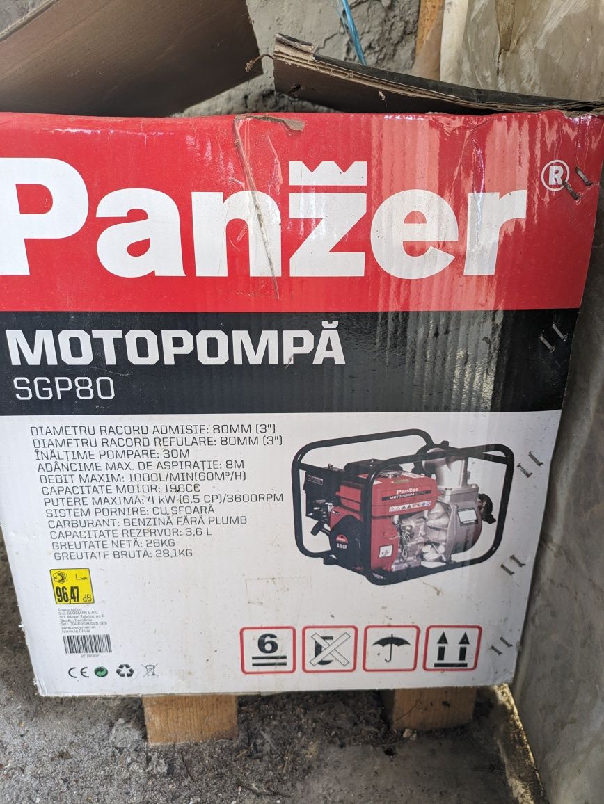 Motopompa Panzer