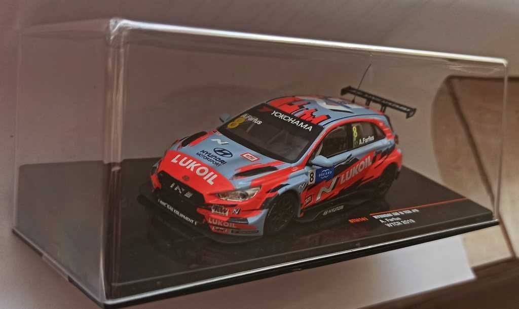 Macheta Hyundai i30 TCR Farfus WTCR 2019 - IXO 1/43