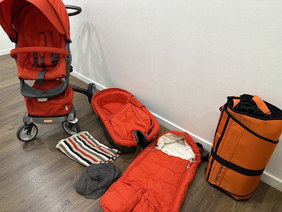 Коляска STOKKE Xplory, Оригинал полный комплект