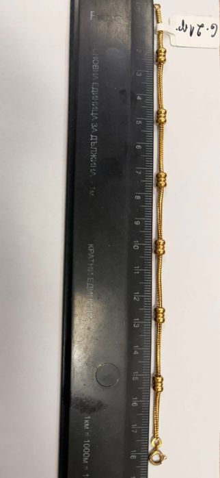 Дамска златна гривна