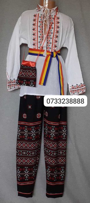 Costum popular pentru copii 8-9-10-11-12-13 ani