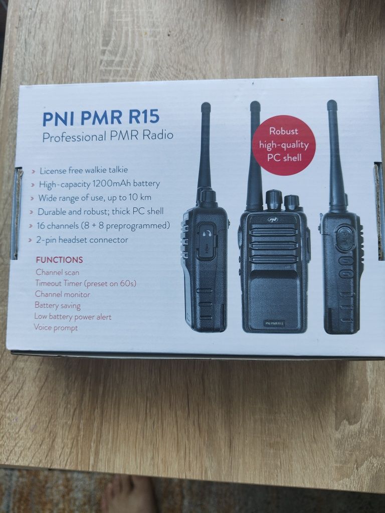 2 buc statie radio portabila Pni Pmr R15