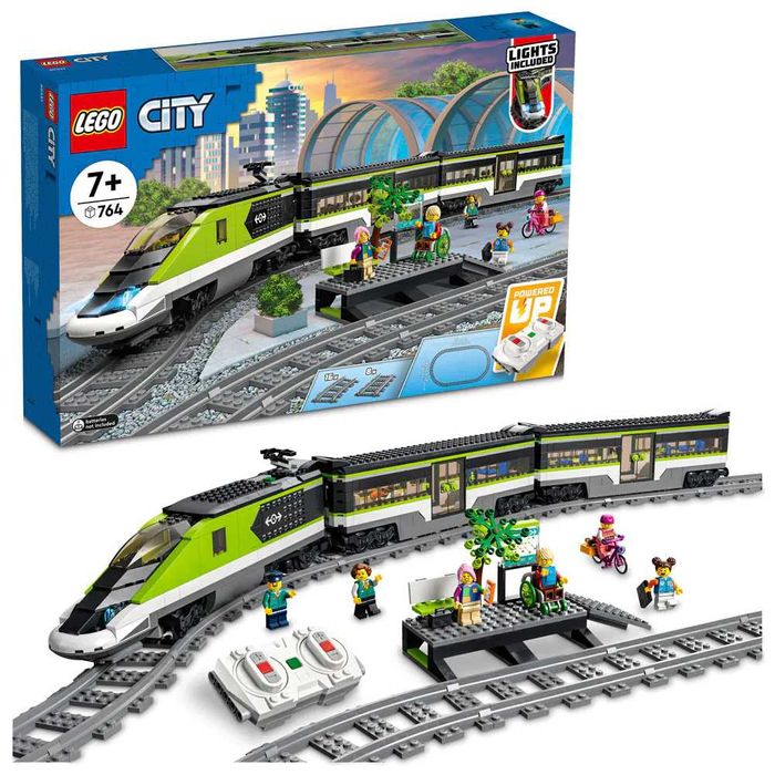 Ново Lego City 60337 - Пътнически влак експрес