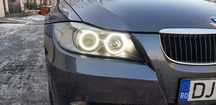 Pachet BMW E90/91- 2 Lupe Bixenon+Xenon Canbus+4 Angel Eyes