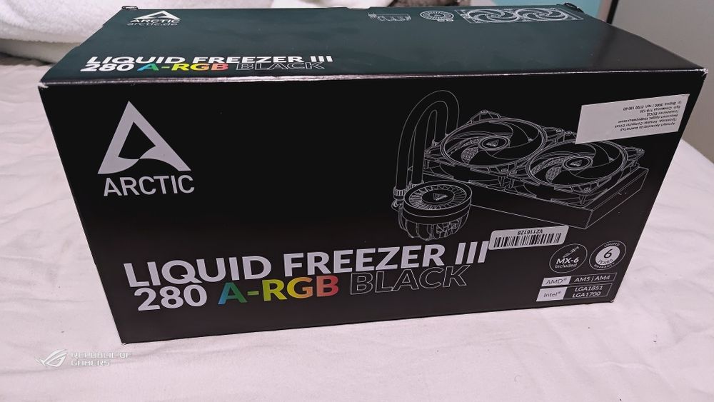 AIO Arctic Liquid Freezer lll 280 A-RGB