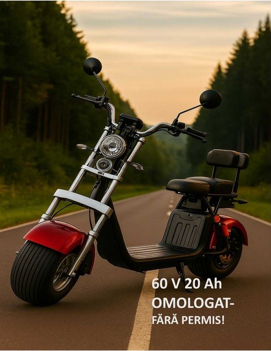 Scuter Electric fara Permis Edition